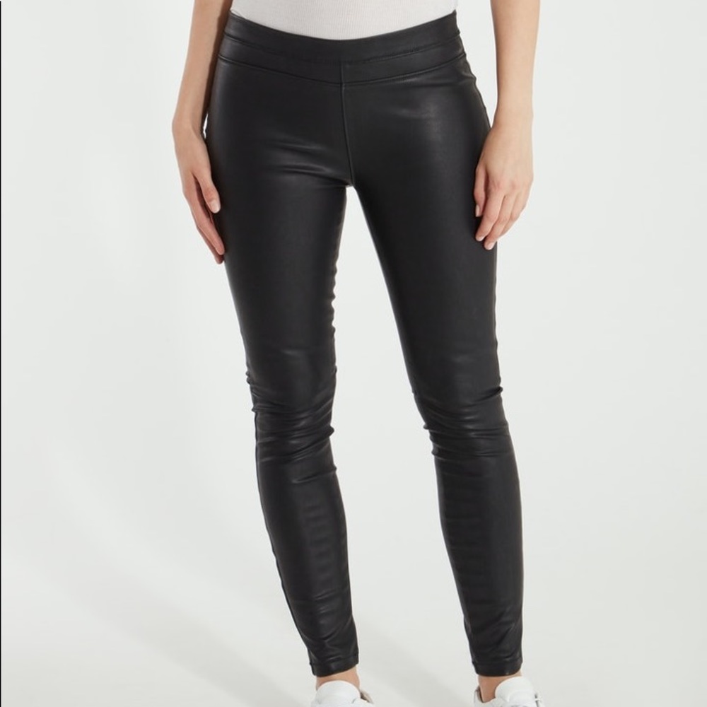 NWT blanknyc vegan leather leggings pants black